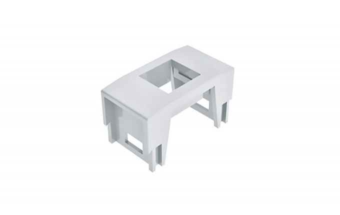 BLOCO PEZZI RJ45 KEYSTONE BRANCO DUTOTEC