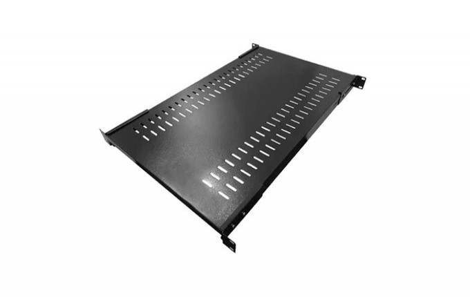 BANDEJA FIXA 1U 19" VENTILADA 900MM PRETO