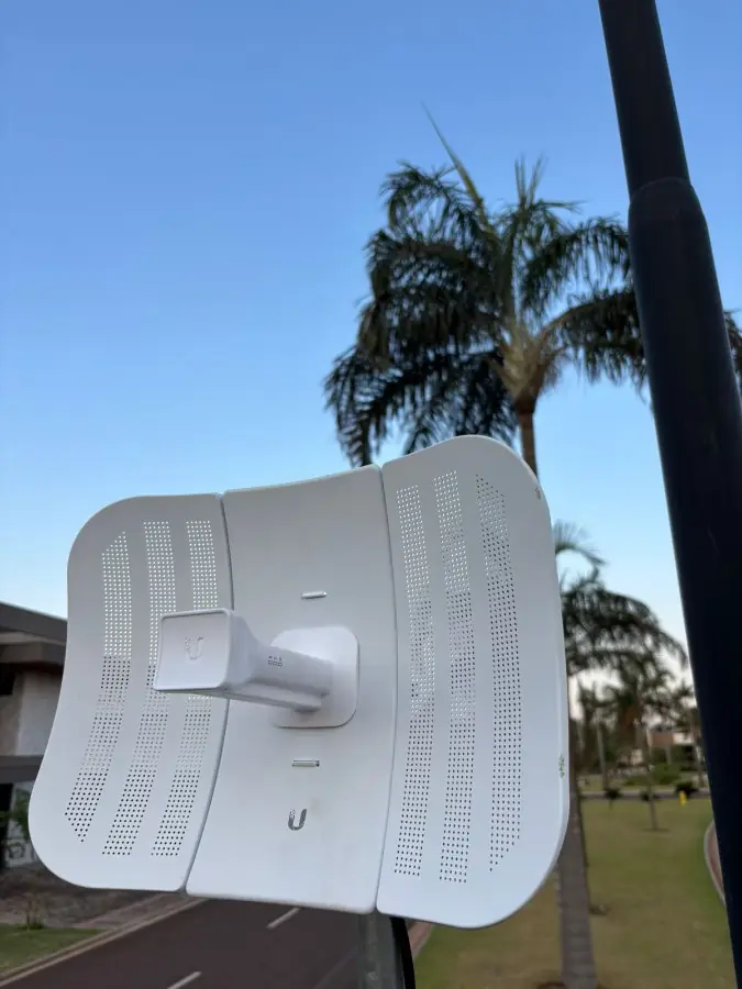 Antena de enlace de rádio wireless ponto a ponto